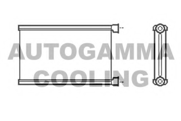 Schimbator caldura, incalzire habitaclu 105390 AUTOGAMMA - Schimbator caldura Schimbator caldura, incalzire habitaclu 105390 AUTOGAMMA - Schimbator caldura