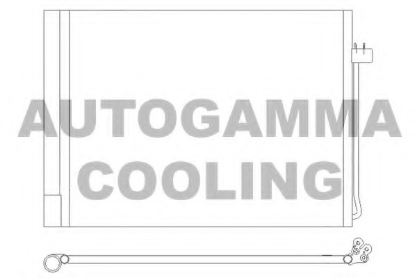 Condensator, climatizare 105424 AUTOGAMMA - Radiator clima Condensator, climatizare 105424 AUTOGAMMA - Radiator clima