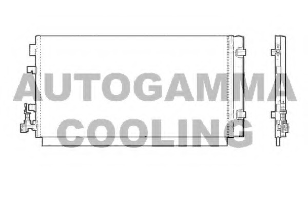 Condensator, climatizare 105465 AUTOGAMMA - Radiator clima Condensator, climatizare 105465 AUTOGAMMA - Radiator clima