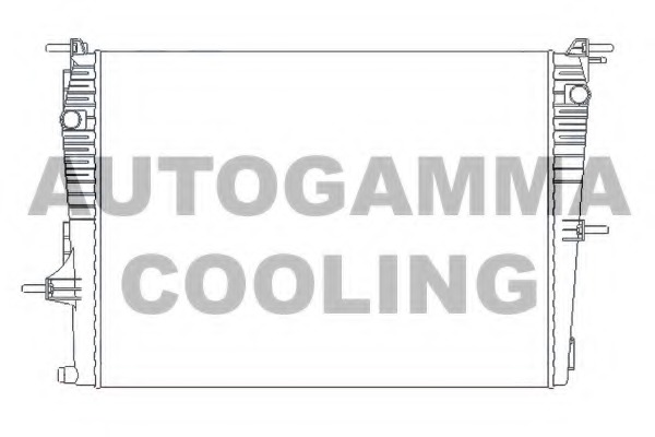 Radiator, racire motor 105469 AUTOGAMMA - Radiator apa/piese Radiator, racire motor 105469 AUTOGAMMA - Radiator apa/piese