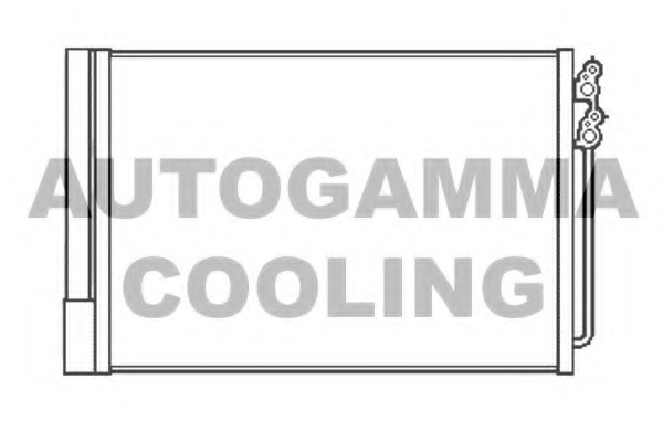 Condensator, climatizare 105536 AUTOGAMMA - Radiator clima Condensator, climatizare 105536 AUTOGAMMA - Radiator clima