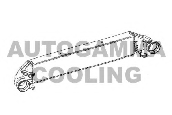 Intercooler, compresor 105558 AUTOGAMMA - Turbocompressor Intercooler, compresor 105558 AUTOGAMMA - Turbocompressor