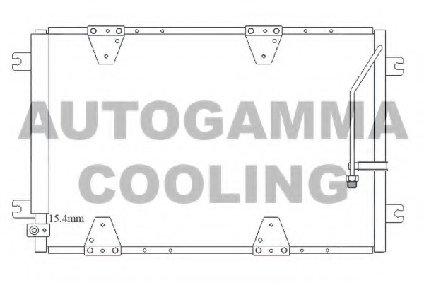 Condensator, climatizare 105561 AUTOGAMMA - Radiator clima Condensator, climatizare 105561 AUTOGAMMA - Radiator clima