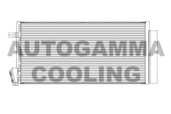 Condensator, climatizare 105601 AUTOGAMMA - Radiator clima Condensator, climatizare 105601 AUTOGAMMA - Radiator clima