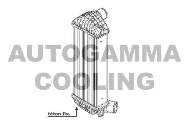 Intercooler, compresor 105673 AUTOGAMMA - Turbocompressor Intercooler, compresor 105673 AUTOGAMMA - Turbocompressor