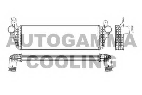 Intercooler, compresor 105678 AUTOGAMMA - Turbocompressor Intercooler, compresor 105678 AUTOGAMMA - Turbocompressor