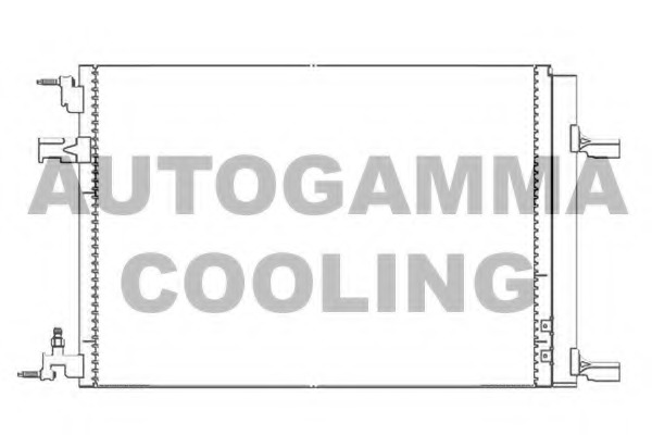 Condensator, climatizare 105711 AUTOGAMMA - Radiator clima Condensator, climatizare 105711 AUTOGAMMA - Radiator clima