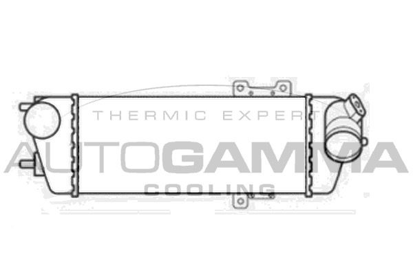 Intercooler, compresor 105868 AUTOGAMMA - Turbocompressor Intercooler, compresor 105868 AUTOGAMMA - Turbocompressor