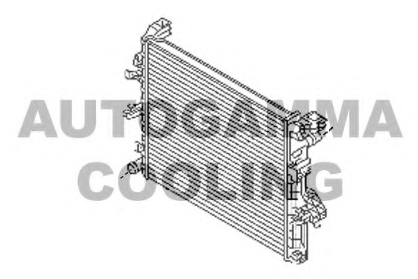 Radiator, racire motor 105879 AUTOGAMMA - Radiator apa/piese Radiator, racire motor 105879 AUTOGAMMA - Radiator apa/piese
