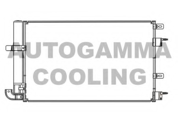Condensator, climatizare 105942 AUTOGAMMA - Radiator clima Condensator, climatizare 105942 AUTOGAMMA - Radiator clima