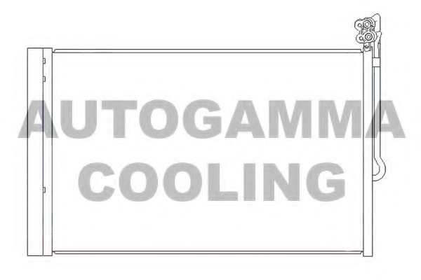 Condensator, climatizare 105975 AUTOGAMMA - Radiator clima Condensator, climatizare 105975 AUTOGAMMA - Radiator clima