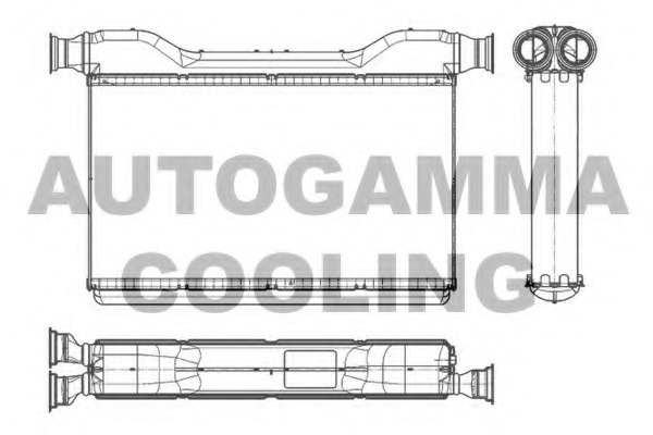 Schimbator caldura, incalzire habitaclu 107014 AUTOGAMMA - Schimbator caldura Schimbator caldura, incalzire habitaclu 107014 AUTOGAMMA - Schimbator caldura