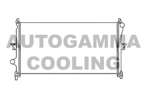 Radiator, racire motor 107250 AUTOGAMMA - Radiator apa/piese Radiator, racire motor 107250 AUTOGAMMA - Radiator apa/piese