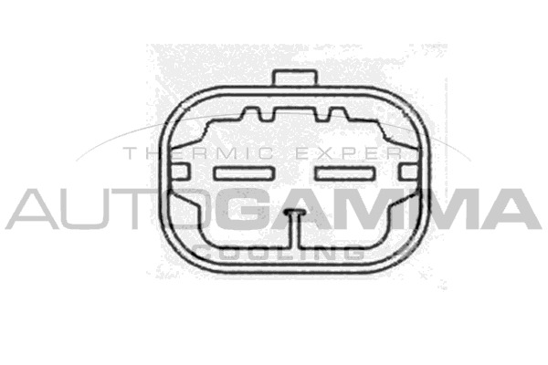 Ventilator, radiator GA200320 AUTOGAMMA - Ventilator radiator