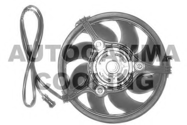Ventilator, radiator GA200422 AUTOGAMMA - Ventilator radiator
