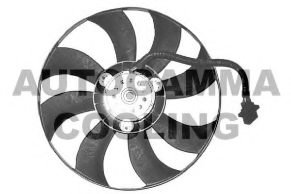 Ventilator, radiator GA200433 AUTOGAMMA - Ventilator radiator