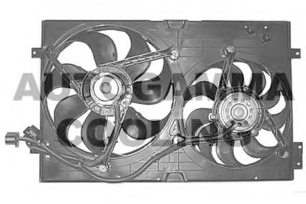 Ventilator, radiator GA200441 AUTOGAMMA - Ventilator radiator