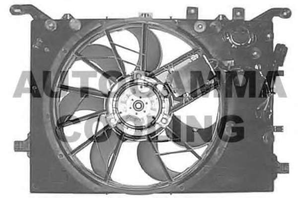 Ventilator, radiator GA200479 AUTOGAMMA - Gmv (electroventilator ) Ventilator, radiator GA200479 AUTOGAMMA - Gmv (electroventilator )