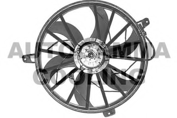 Ventilator, radiator GA200717 AUTOGAMMA - Ventilator radiator