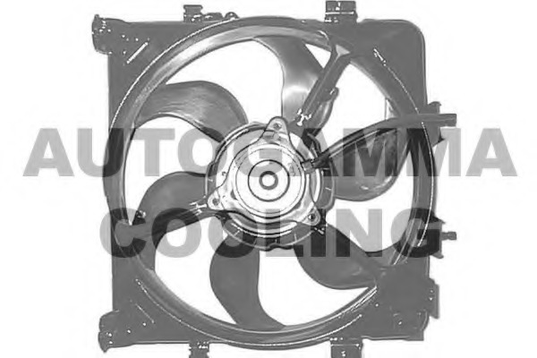 Ventilator, radiator GA200721 AUTOGAMMA - Gmv (electroventilator )