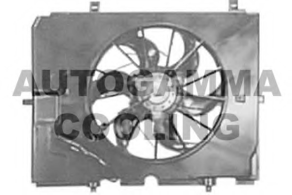 Ventilator, radiator GA200746 AUTOGAMMA - Ventilator radiator