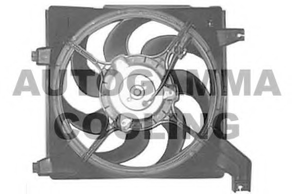 Ventilator, radiator GA200797 AUTOGAMMA - Ventilator radiator