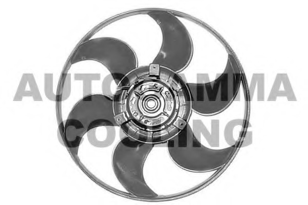 Ventilator, radiator GA200817 AUTOGAMMA - Ventilator radiator