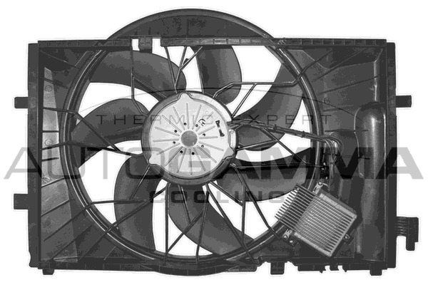 Ventilator, radiator GA200876 AUTOGAMMA - Gmv (electroventilator )