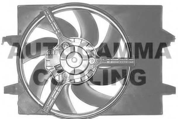 Ventilator, radiator GA201416 AUTOGAMMA - Gmv (electroventilator )