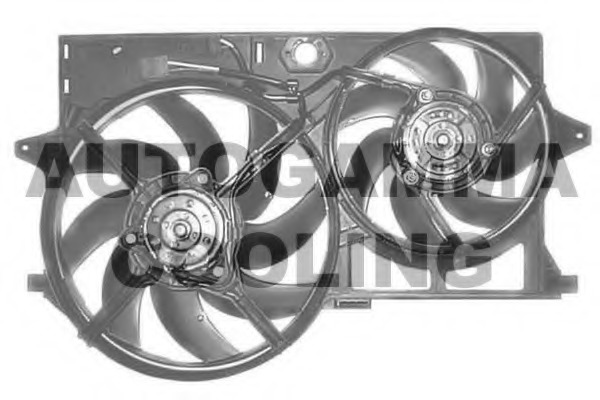 Ventilator, radiator GA201496 AUTOGAMMA - Gmv (electroventilator )