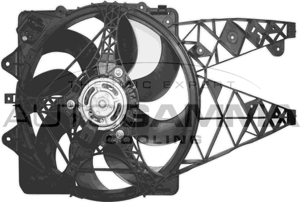 Ventilator, radiator GA220000 AUTOGAMMA - Ventilator radiator