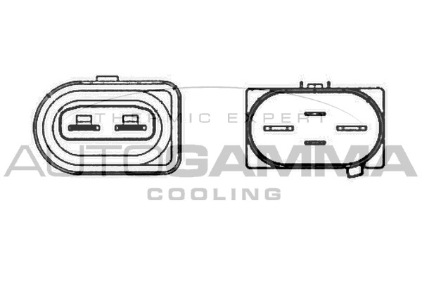 Ventilator, radiator GA221005 AUTOGAMMA - Gmv (electroventilator ) Ventilator, radiator GA221005 AUTOGAMMA - Gmv (electroventilator )