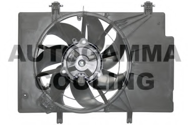Ventilator, radiator GA224007 AUTOGAMMA - Ventilator radiator