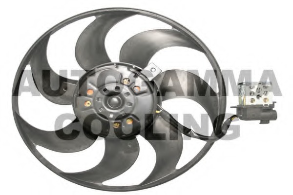 Ventilator, radiator GA227003 AUTOGAMMA - Ventilator radiator