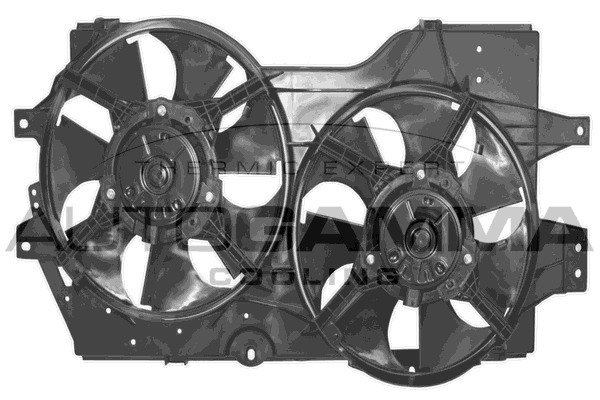 Ventilator, radiator GA229002 AUTOGAMMA - Gmv (electroventilator )
