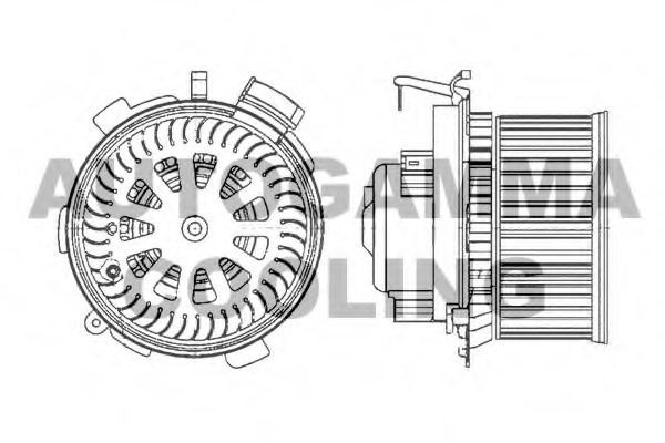 Ventilator, habitaclu GA32500 AUTOGAMMA - Motor ventilator/piese Ventilator, habitaclu GA32500 AUTOGAMMA - Motor ventilator/piese