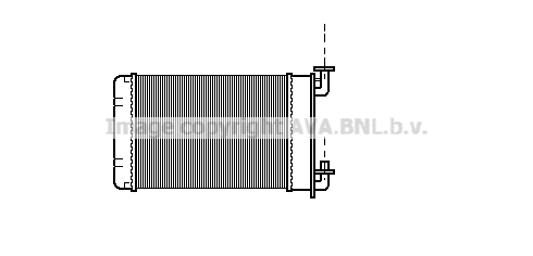 Schimbator caldura, incalzire habitaclu BW6022 AVA QUALITY COOLING - Radiator incalzire interior