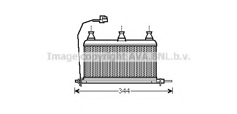 Schimbator caldura, incalzire habitaclu BW6352 AVA QUALITY COOLING - Schimbator caldura Schimbator caldura, incalzire habitaclu BW6352 AVA QUALITY COOLING - Schimbator caldura