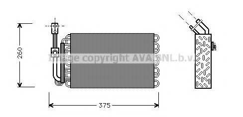 evaporator,aer conditionat BWV002 AVA QUALITY COOLING - Vaporizator evaporator,aer conditionat BWV002 AVA QUALITY COOLING - Vaporizator
