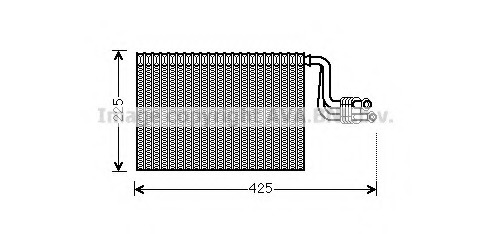 evaporator,aer conditionat BWV364 AVA QUALITY COOLING - Vaporizator evaporator,aer conditionat BWV364 AVA QUALITY COOLING - Vaporizator