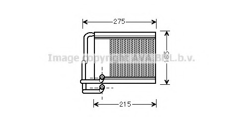 Schimbator caldura, incalzire habitaclu HY6213 AVA QUALITY COOLING - Schimbator caldura Schimbator caldura, incalzire habitaclu HY6213 AVA QUALITY COOLING - Schimbator caldura
