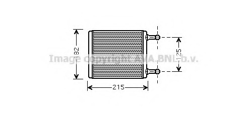 Schimbator caldura, incalzire habitaclu MS6442 AVA QUALITY COOLING - Schimbator caldura Schimbator caldura, incalzire habitaclu MS6442 AVA QUALITY COOLING - Schimbator caldura