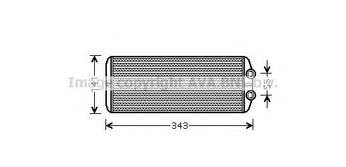Schimbator caldura, incalzire habitaclu PE6311 AVA QUALITY COOLING - Schimbator caldura Schimbator caldura, incalzire habitaclu PE6311 AVA QUALITY COOLING - Schimbator caldura