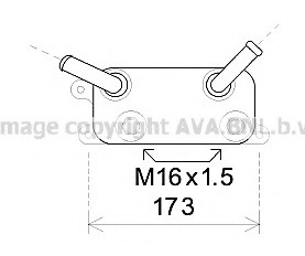 Radiator racire ulei, cutie de viteze automata VW3310 AVA QUALITY COOLING - Cutie de viteze automata Radiator racire ulei, cutie de viteze automata VW3310 AVA QUALITY COOLING - Cutie de viteze automata