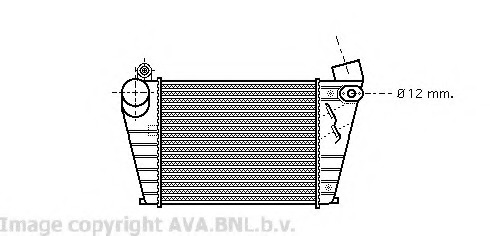 Intercooler, compresor VW4200 AVA QUALITY COOLING - Turbocompressor Intercooler, compresor VW4200 AVA QUALITY COOLING - Turbocompressor
