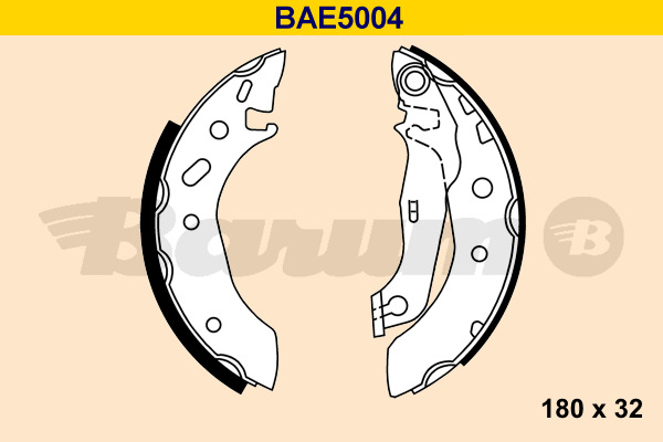 Set saboti frana BAE5004 BARUM Set saboti frana BAE5004 BARUM