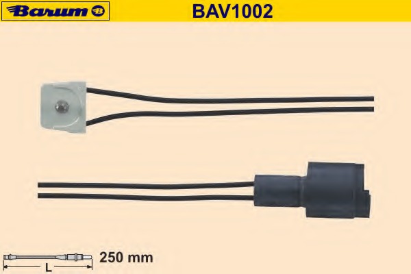 senzor de avertizare,uzura placute de frana BAV1002 BARUM - Indicator de uzura placute frana senzor de avertizare,uzura placute de frana BAV1002 BARUM - Indicator de uzura placute frana