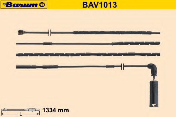 senzor de avertizare,uzura placute de frana BAV1013 BARUM - Indicator de uzura placute frana senzor de avertizare,uzura placute de frana BAV1013 BARUM - Indicator de uzura placute frana