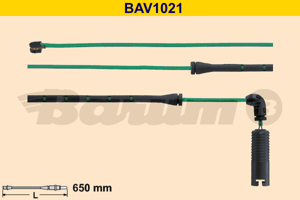 senzor de avertizare,uzura placute de frana BAV1021 BARUM - Indicator de uzura placute frana senzor de avertizare,uzura placute de frana BAV1021 BARUM - Indicator de uzura placute frana