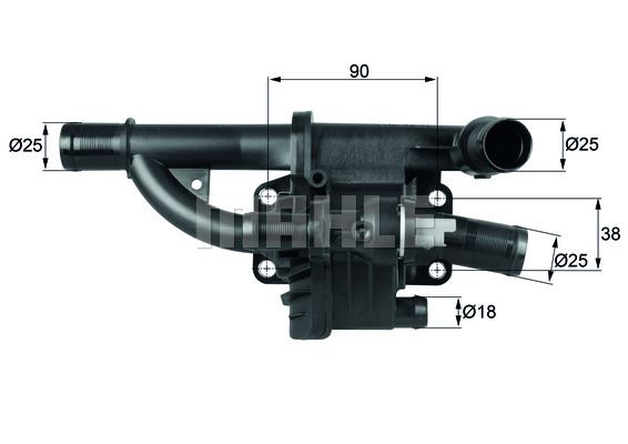 termostat,lichid racire TH 40 83 BEHR - Termostat termostat,lichid racire TH 40 83 BEHR - Termostat